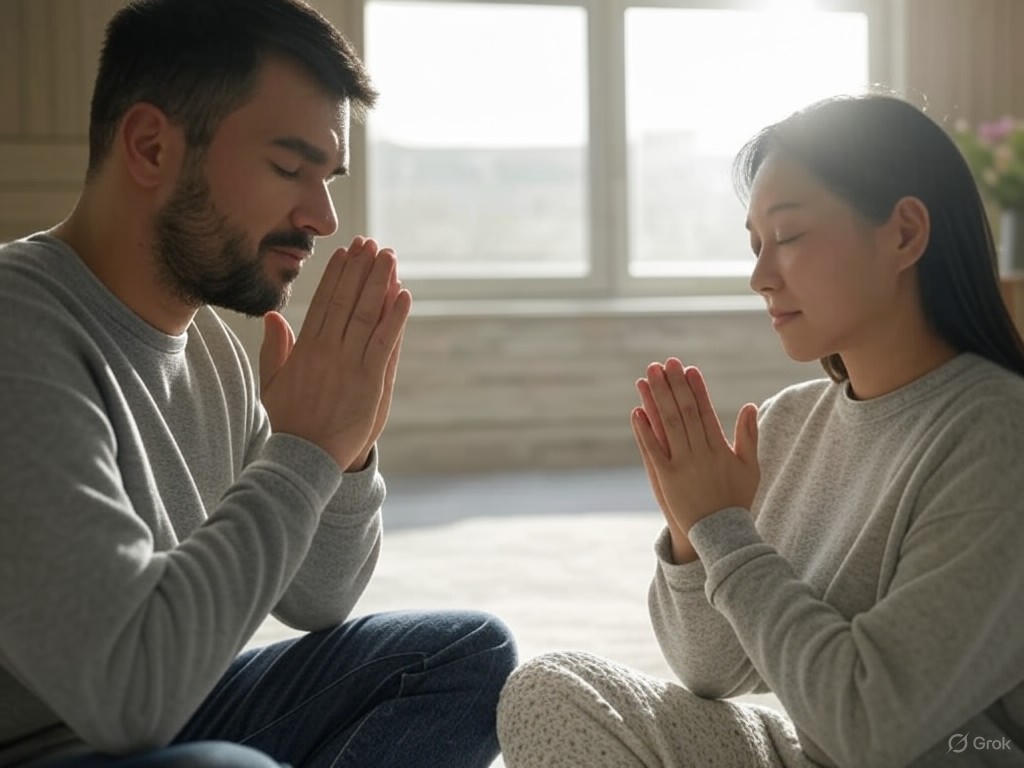 Prática diária: oração e meditação na Bíblia para casais