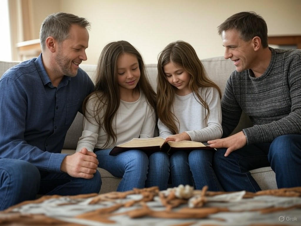 Por que mensagens diárias fortalecem a espiritualidade familiar
