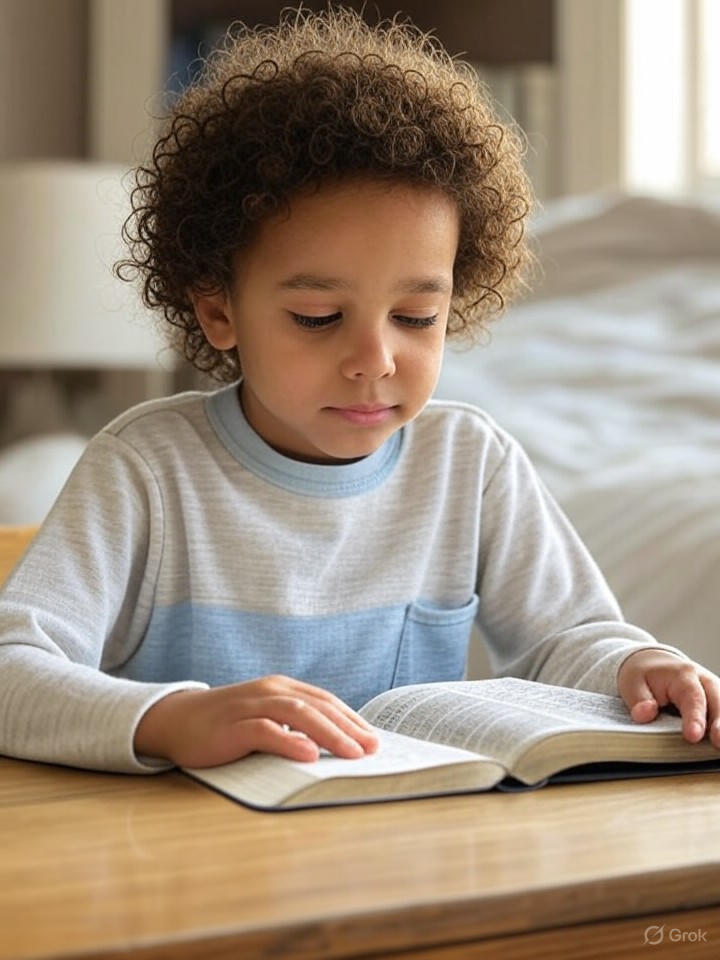 Por que o devocional diário é fundamental para crianças: formando fé e valores bíblicos