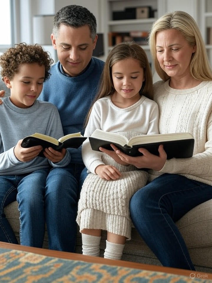 A importância das reflexões espirituais para fortalecer sua família na fé