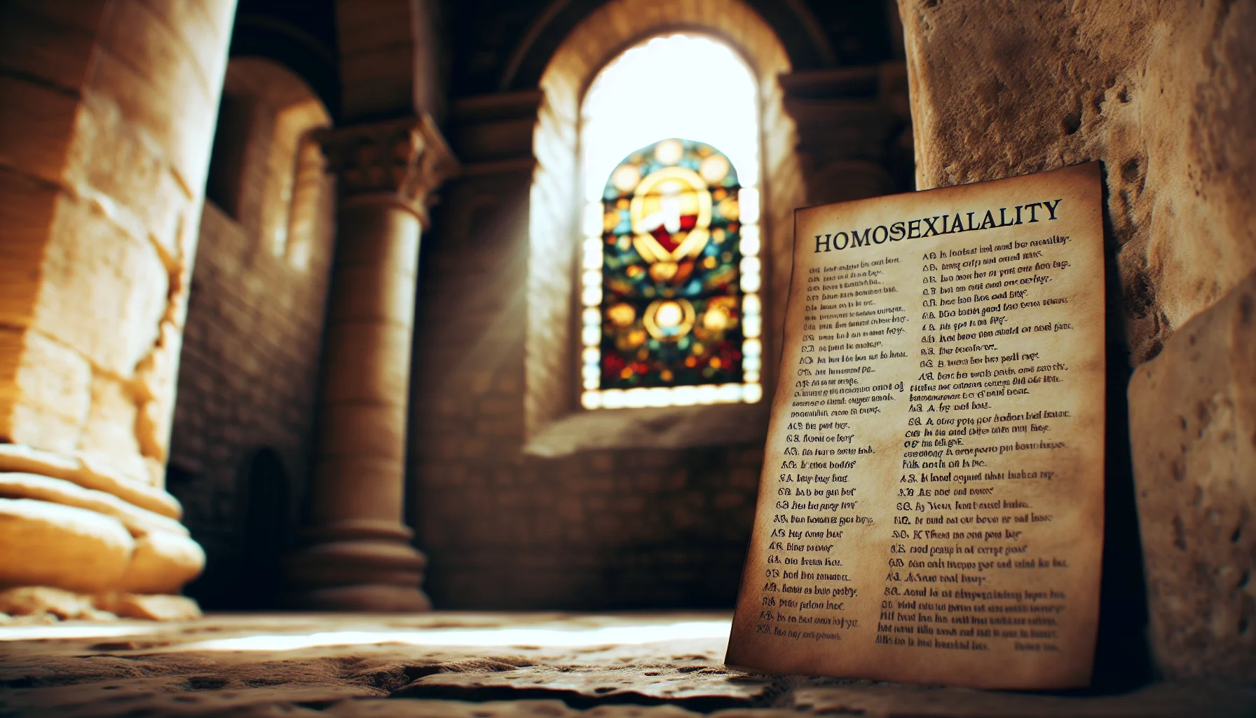 O que a Bíblia Diz sobre a Homossexualidade?