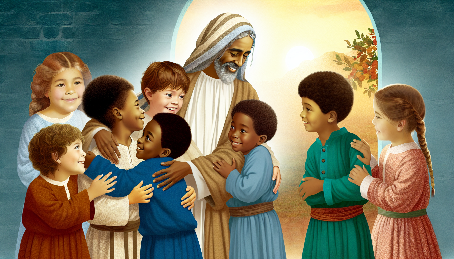 O amor de Deus explicado para crianças