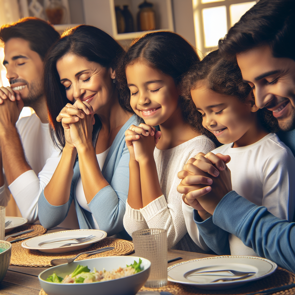 Como incorporar esta oração à rotina diária da sua família