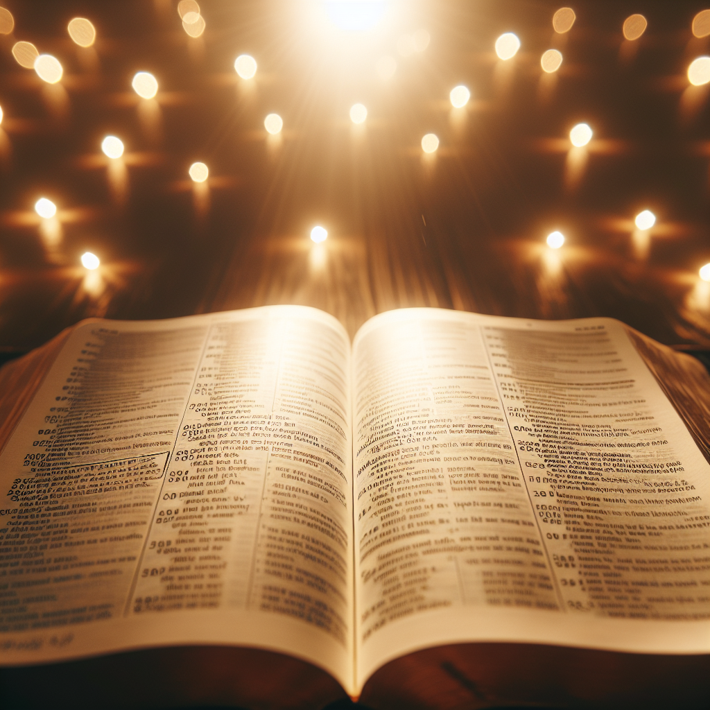 A Palavra de Deus como fonte diária de encorajamento