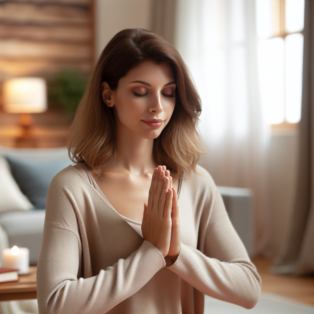 O poder da oração e reflexão diária no fortalecimento espiritual feminino