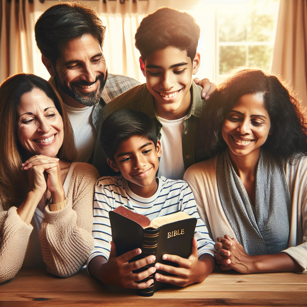 Benefícios espirituais e emocionais da reflexão diária em família
