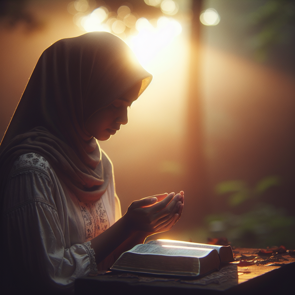 O Poder da Oração e da Palavra no Fortalecimento Espiritual Diário Feminino