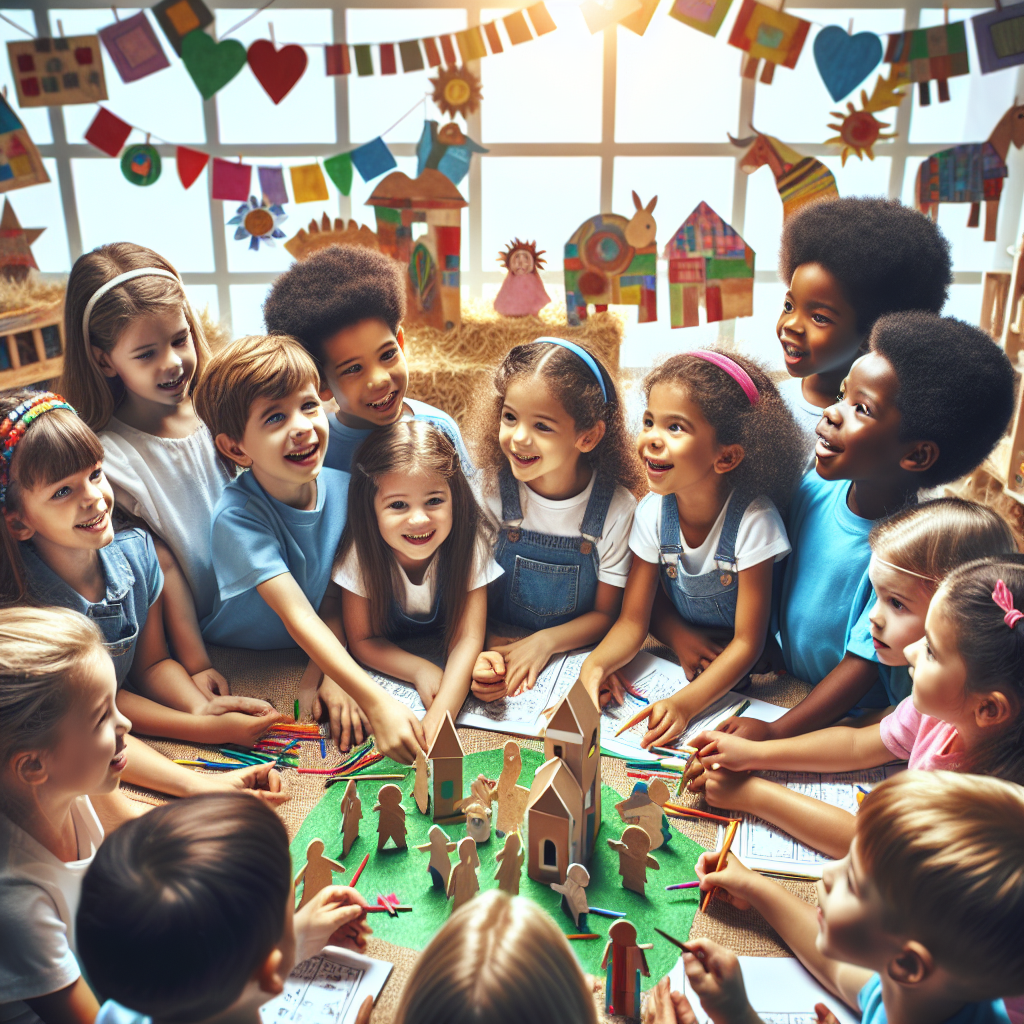 Atividades práticas para ensinar valores bíblicos às crianças de forma divertida Atividades práticas para ensinar valores bíblicos às crianças de forma divertida