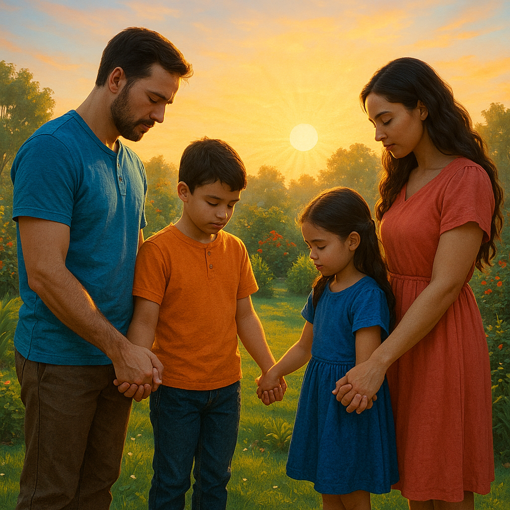 Mensagem do Dia para Famílias Cristãs: Inspire União, Fé e Amor no Lar